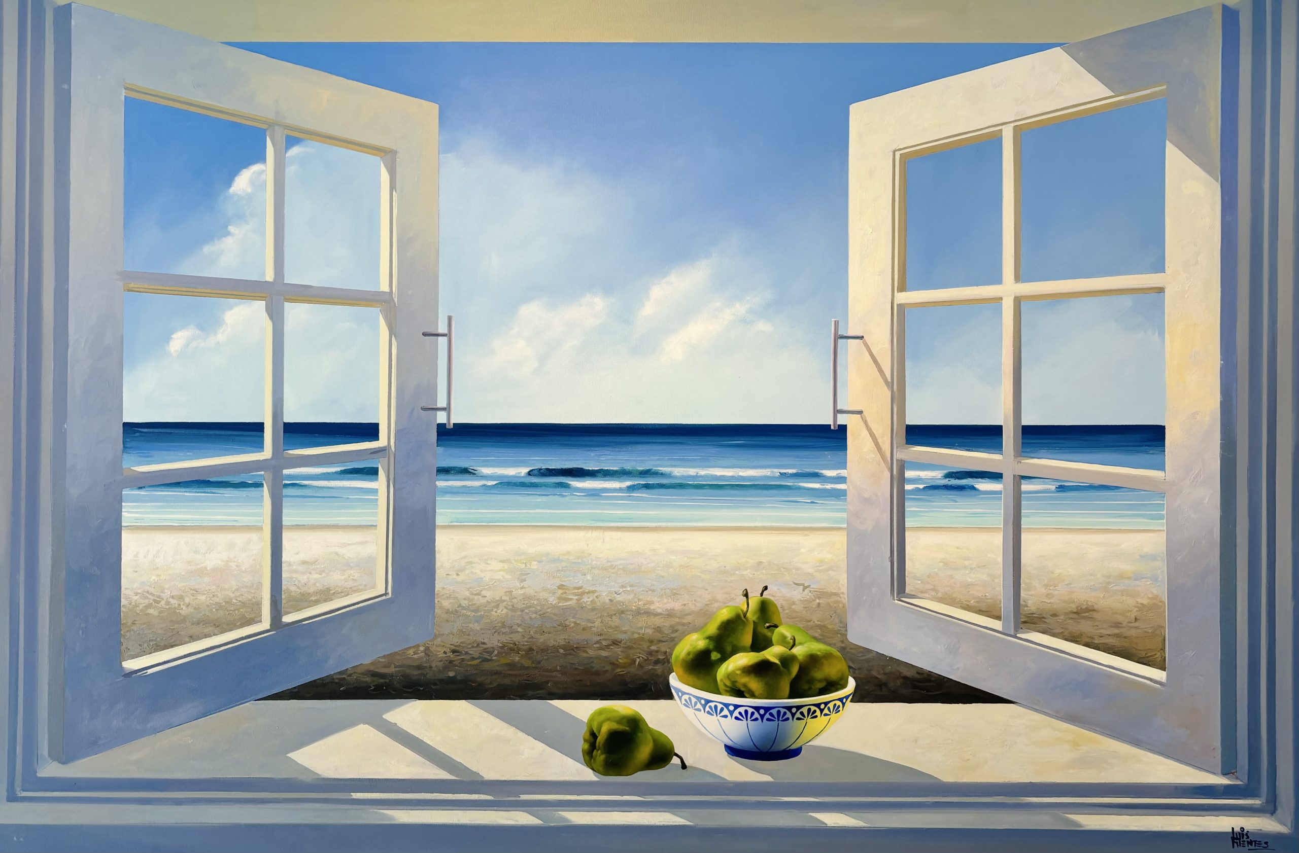 Window with Pears Window with Pears