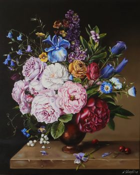 Summer Flowers on a Table